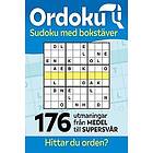 : Ordoku sudoku med bokstäver -176 utmaningar från medel till supersvår