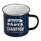 Retromugg med Text Chaufför