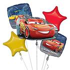 Ballongbukett Bilar/Cars 3 5-pack