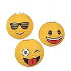 Emoji Rislampor 3-pack