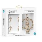 Matchstick Monkey Animal Teether & Muslin Giraffe Presentförpackning