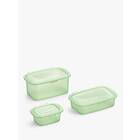 Lékué Set of 3 Reusable Silicone Boxes