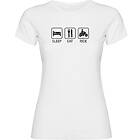Kruskis Sleep Eat And Ride Short Sleeve T-Shirt (Dam)