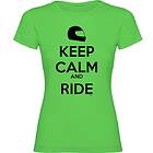 Kruskis Keep Calm And Ride Short Sleeve T-Shirt (Dam)