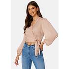 Bubbleroom Taylin Frill Wrap Blouse