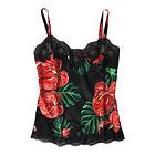 Dolce & Gabbana Anthurium Print Siden Camisole Top