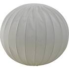 Glob takskärmar linne vit (40cm)