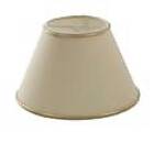 Chintz kon skärmar beige (25cm)