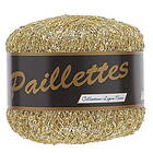 Garn Lammy Paillettes 25g guld 402