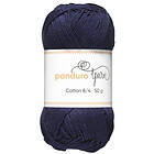 Panduro Hobby Garn Cotton 8/4 50g mörkblå