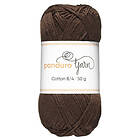 Panduro Hobby Garn Cotton 8/4 50g mörkbrun