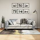 vidaXL Teppe tvättbar flerfärgad 120x180 cm halkfri 136611