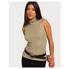 Nelly Soft Sleeveless Turtleneck Top