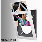 Show & Listen White Vinyl Record Album LP Frame