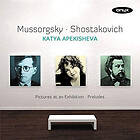 Katya Apekisheva Mussorgsky/Shostakovich: Pictures at an Exhibition/Preludes CD