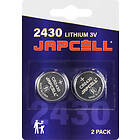Japcell Lithium CR2430 Batteri 2-Pack