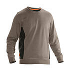 Jobman Sweatshirt 5402 Khaki/Svart L 65540220-1499-6