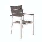 Venture Home Stapelstol Lova Levels Chair (stackable) White Alu Grey Aintwood 4230-400