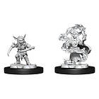 Critical Role: Goblin Sorceror and Rogue Female (Unpainted)