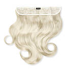 Lullabellz Thick 16 1-Piece Curly Clip in Hair Extensions (Various Colours) Bleach Blonde