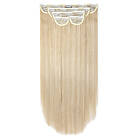 Lullabellz Super Thick 22 5 Piece Straight Clip In Extensions (Various Shades) Light Blonde