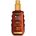 Garnier Ambre Solaire Ideal Bronze Protective Oil SPF30 Sun Cream Spray 150ml