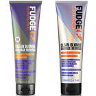 Fudge Professional Clean Blonde Damage Rewind Violet-Toning Shampoo and Conditio