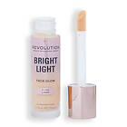 Makeup Revolution Bright Light Face Glow 23ml (Various Shades) Gleam Light