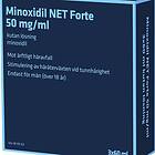 Minoxidil NET Forte Kutan Lösning 50mg/ml 3x60ml