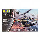 Revell Bell UH-1H Gunship 1:100 70 Bitar