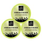 d:fi 3-Pack Extreme Hold Styling Cream 150g