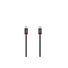 Hama USB-C-Kabel, E-Marker, USB4 Gen3, 40 Gbit/s, 5 A, 240W, 1.00 m (00200779)