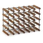 Traditional Wine Racks Wine Racks Vinställ 30 Flaskors Dark Oak