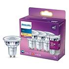 Philips LED-lampe GU10 255 lm 3-pack