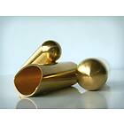 Slide The Rock Polished Brass Balltip Large