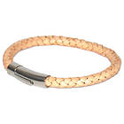 Läderarmband Jimi beige
