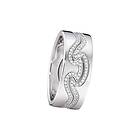 Georg Jensen Fusion 2-delad Ring VG/VG/Diamanter VG/VG/DIAMANTER