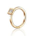 Efva Attling Princess Wedding Thin Ring 0,40 ct Gold