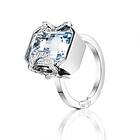Efva Attling Little Magic Star Ring Aquamarine White Gold