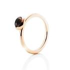 Efva Attling Love Bead Ring Gold Smokey Quartz