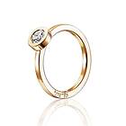 Efva Attling The Wedding Thin Ring 0,40 ct Gold