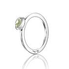 Efva Attling Love Bead Ring Green Quartz