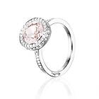 Efva Attling Halo Ring White Gold Morganite