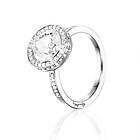 Efva Attling Halo Ring White Gold  Crystal Quartz