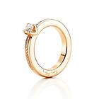 Efva Attling Heart To Ring 0,50 ct Gold