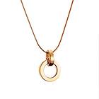 Efva Attling Ring Around Pendant Gold