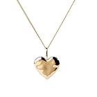 Emma Israelsson Organic Heart Necklace Gold