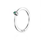 Efva Attling Micro Blink Ring Green Emerald