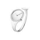 Georg Jensen Vivianna Bygelklocka 34mm Kvartsverk Diamantinfattning