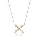 Carolina Gynning Sparkling Ellipse Halsband Guld